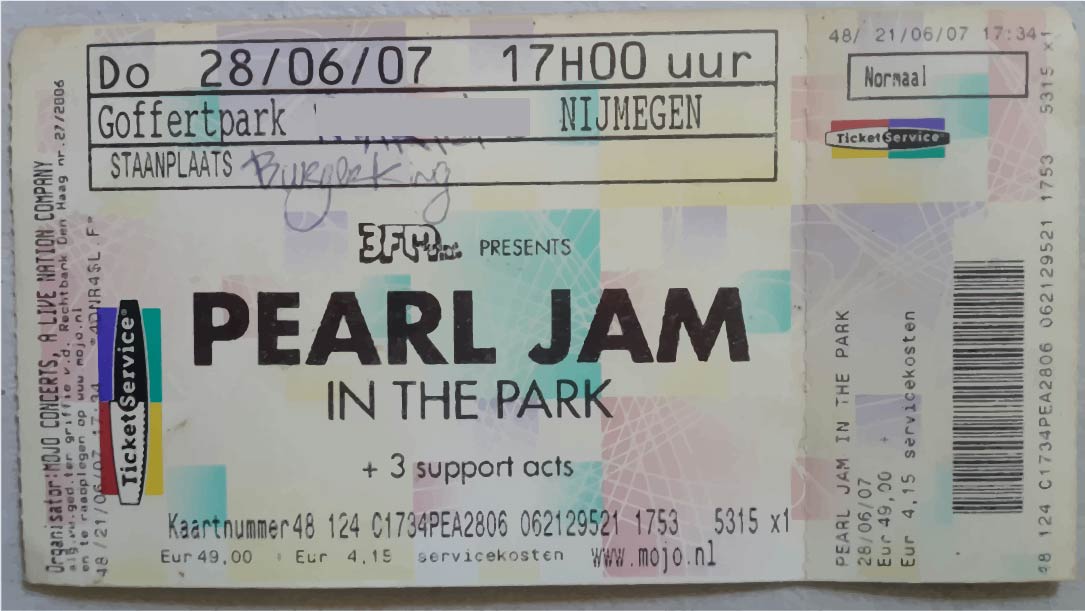 2007: Pearl Jam